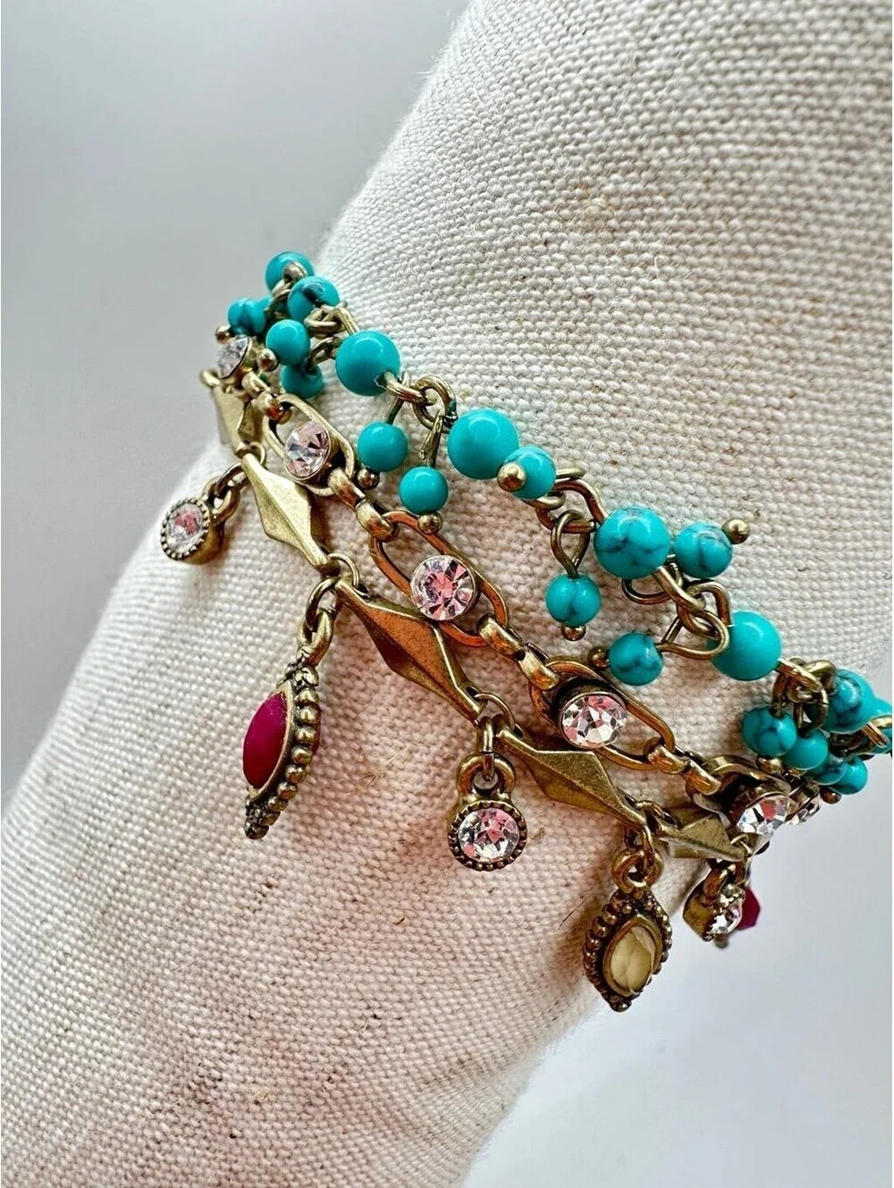 Jaipur Semi-Precious Toggle Bracelet